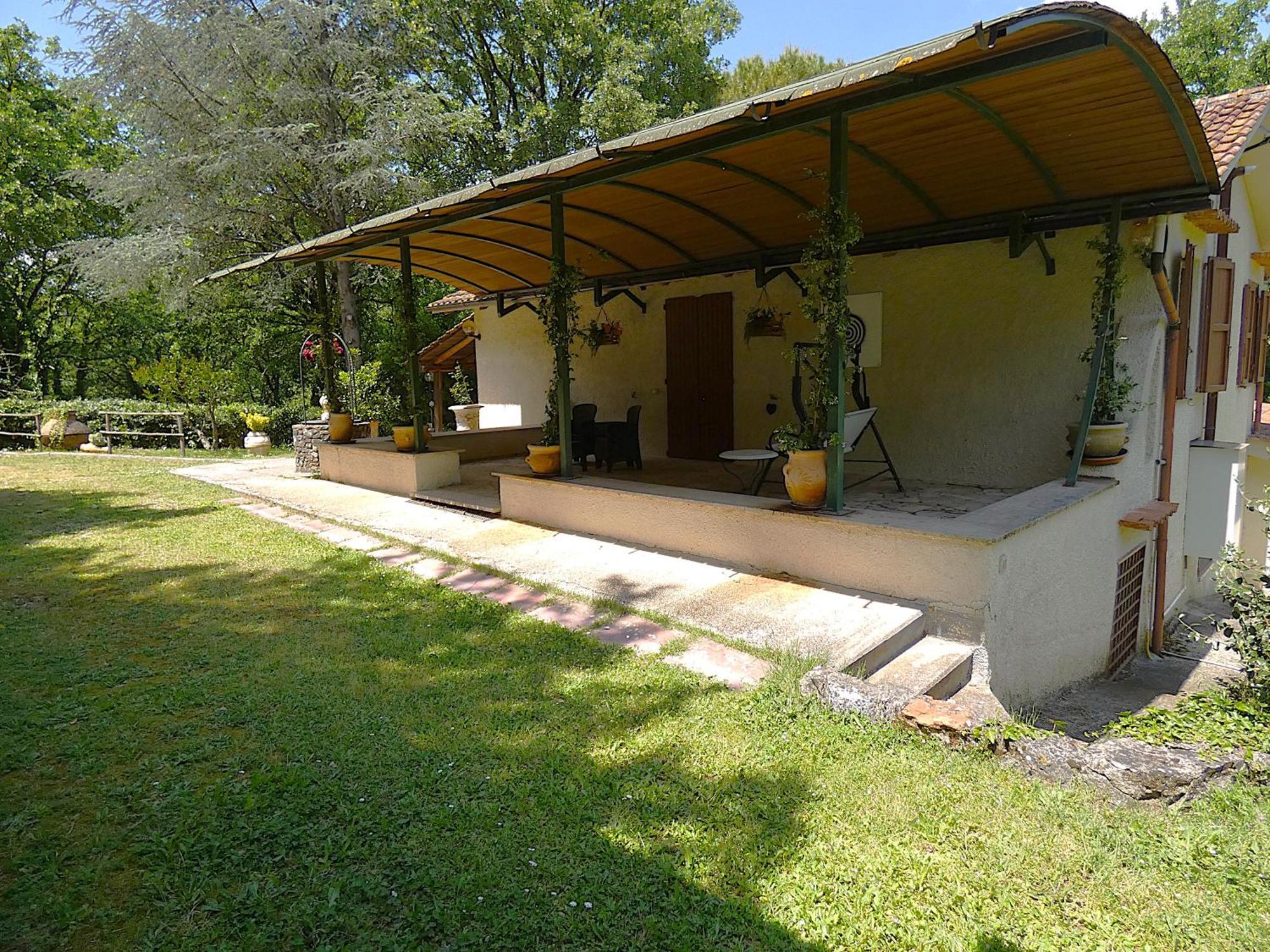 Scappo In Umbria, La Casa Nel Bosco Villa Amelia Luaran gambar